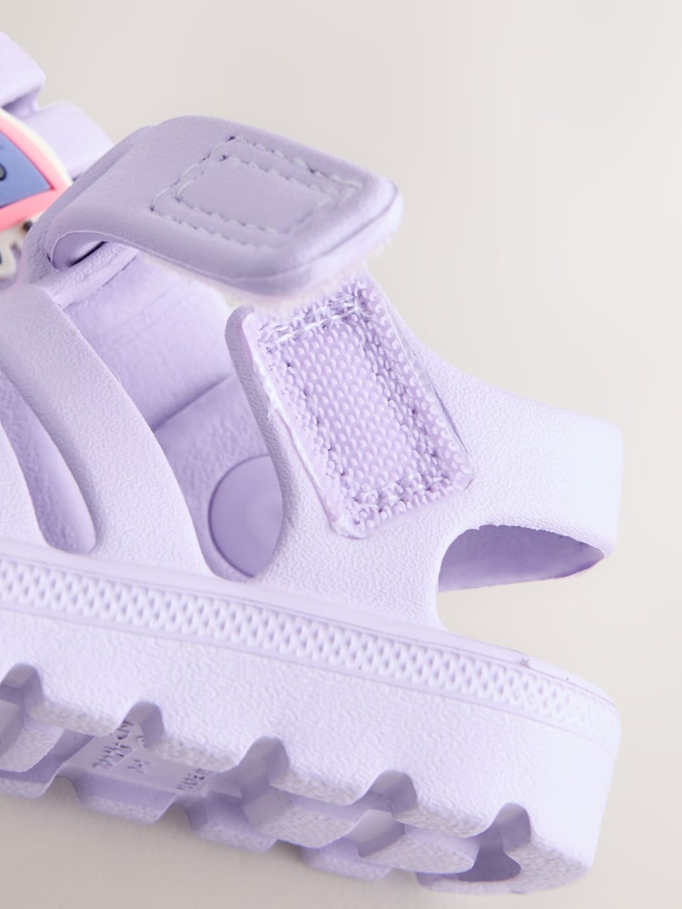 Lilac Purple Character EVA Fisherman Sandals (0-24mths) - Size Up To 3 Months (50 - 62cm)