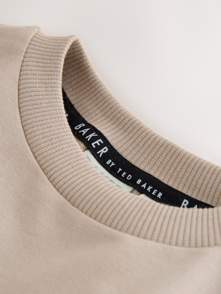 Baker by Ted Baker Sweatshirt and Striped Trousers Set