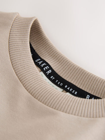 Baker by Ted Baker Sweatshirt and Striped Trousers Set