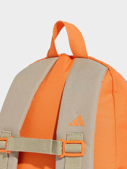 adidas Brown 3 Bar Kids Backpack - Size One