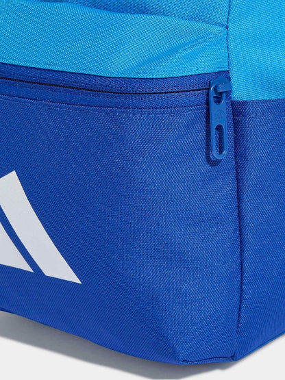 adidas Light Blue 3 Bar Kids Backpack - Size One