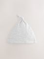 Grey Elephant Baby Tie Top Hats 3 Pack (0-12mths) - Size 44cm (5lb)
