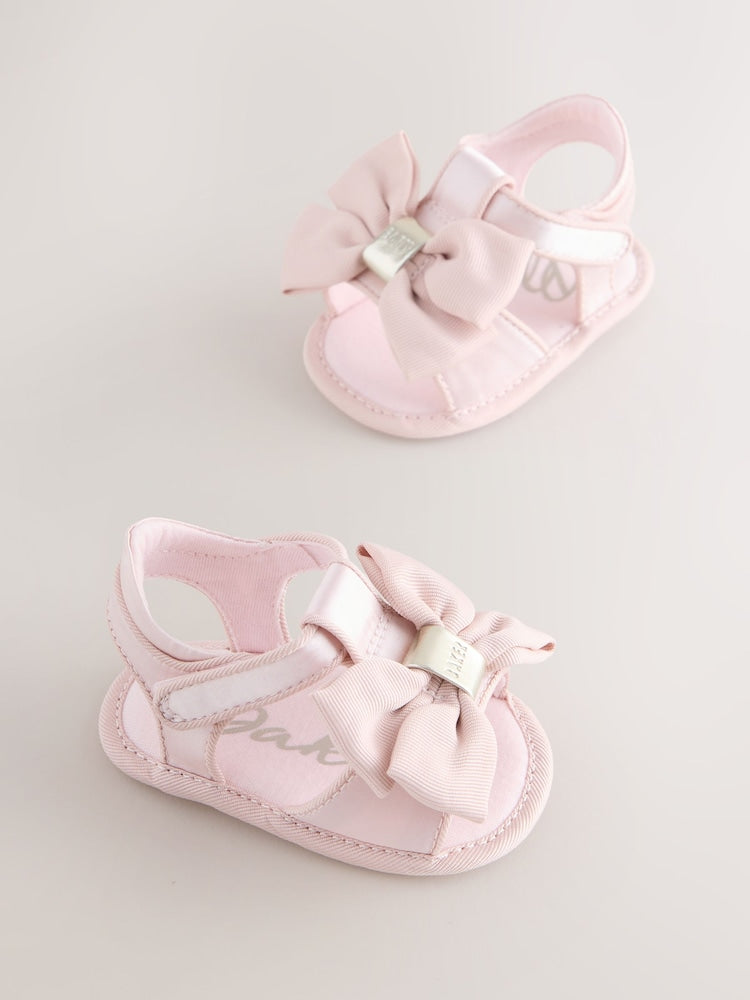 Baker by Ted Baker Baby Ocassion Padders Sandals - Size Up To 3 Months (50 - 62cm) - Pink