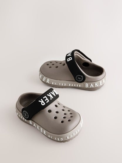 Baker by Ted Baker Baby Boys Clog Sandals - Stone / EU 20.5 (UK 4)