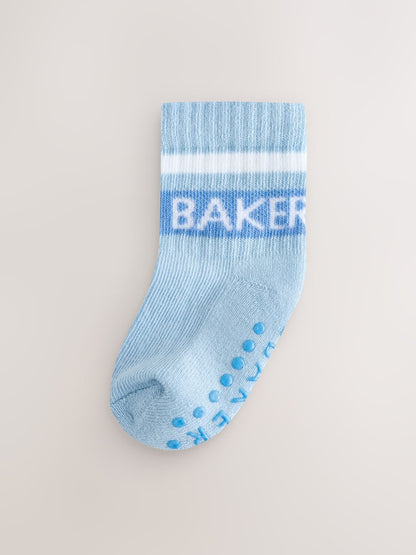 Baker by Ted Baker Baby Gripper Multi Socks 3 Pack
