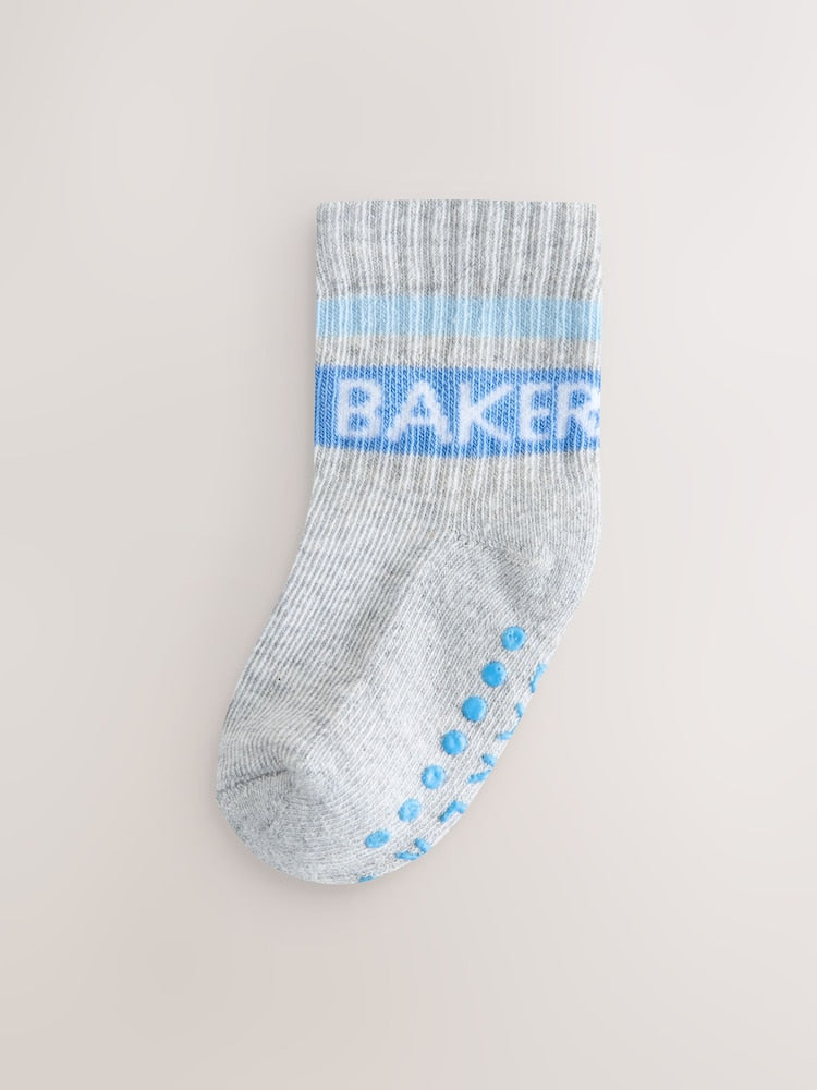 Baker by Ted Baker Baby Gripper Multi Socks 3 Pack