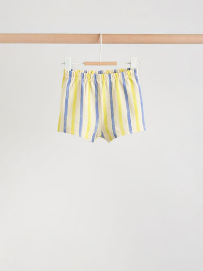 Grey Stripe Dog Sweatshirt and Shorts Baby Set (0mths-2yrs)