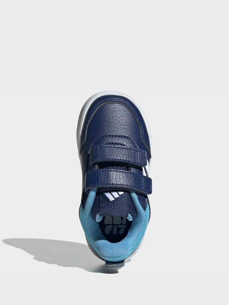 adidas Dark Blue Hook and Loop Tensaur Sport 3.0 Infant Trainers
