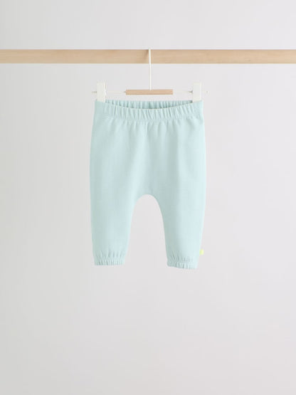 Blue/Green Stripe 6 Piece Baby T-Shirt and Joggers Set (0mths-3yrs)