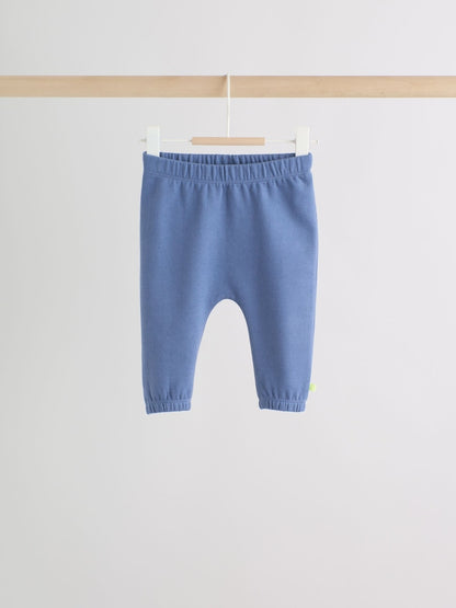 Blue/Green Stripe 6 Piece Baby T-Shirt and Joggers Set (0mths-3yrs)