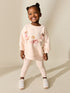 Pink Ballerinas Sweatshirt and Leggings Set (3mths-7yrs)