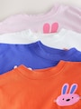 Blue/Green T-Shirts 4 Pack (3mths-7yrs) - Size 3-6 Months (62-68cm)