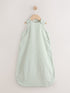 Sage Green Muslin 1 Tog Baby Sleep Bag