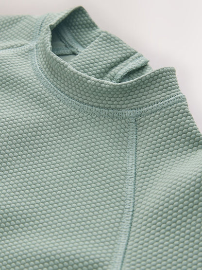 Green Textured Swim Set (3mths-7yrs)