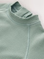 Green Textured Swim Set (3mths-7yrs) - Size 3-6 Months (62-68cm)