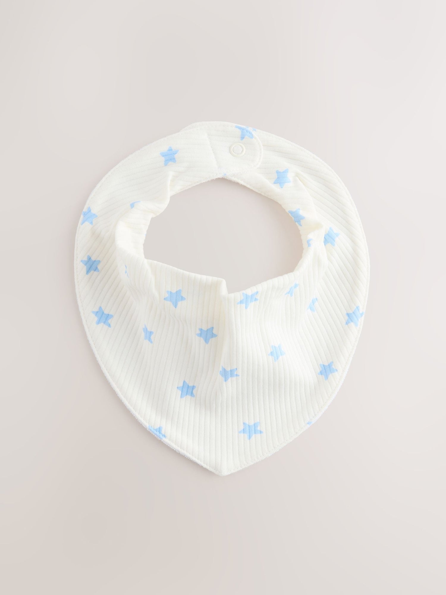 Blue/Green Baby Dribble Bibs 5 Pack - Size One