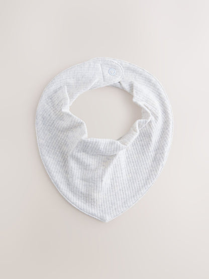 Blue/Green Baby Dribble Bibs 5 Pack