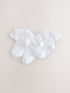 White Lace Baby Socks 3 Pack - Size 50cm (First Size)