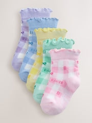 Baker by Ted Baker 5 Pack Socks - Size Up To 3 Months (50 - 62cm)