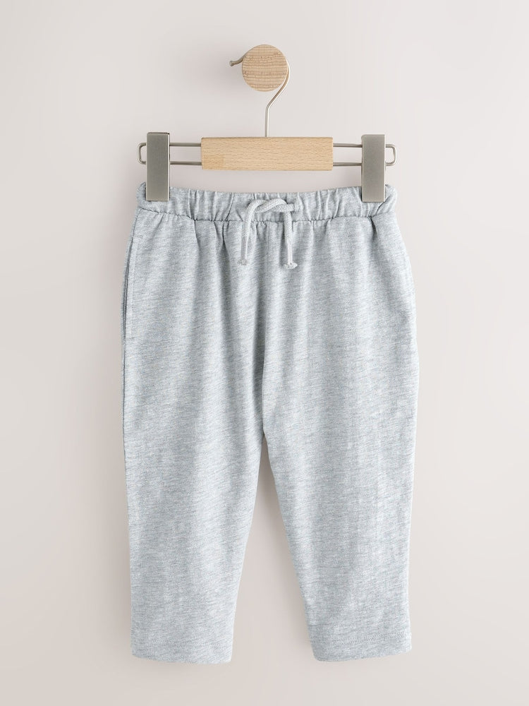 Black/ Navy Blue/ Grey Stripe Joggers 3 Pack (3mths-7yrs) - Size 3-6 Months (62-68cm)