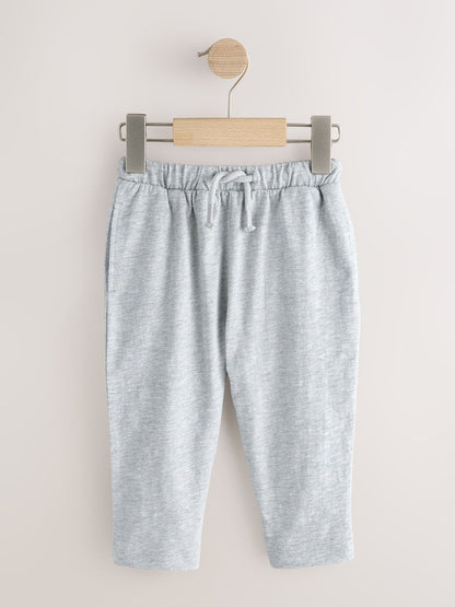 Black/ Navy Blue/ Grey Stripe Joggers 3 Pack (3mths-7yrs) - Size 3-6 Months (62-68cm)