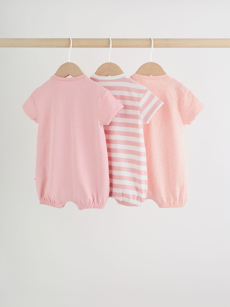 Pink Tonal Striped 3 Pack