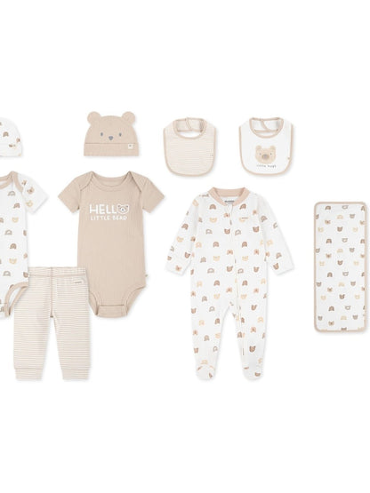 Huggies Brown Baby Bear Theme Essentials Gift Set 10 Piece