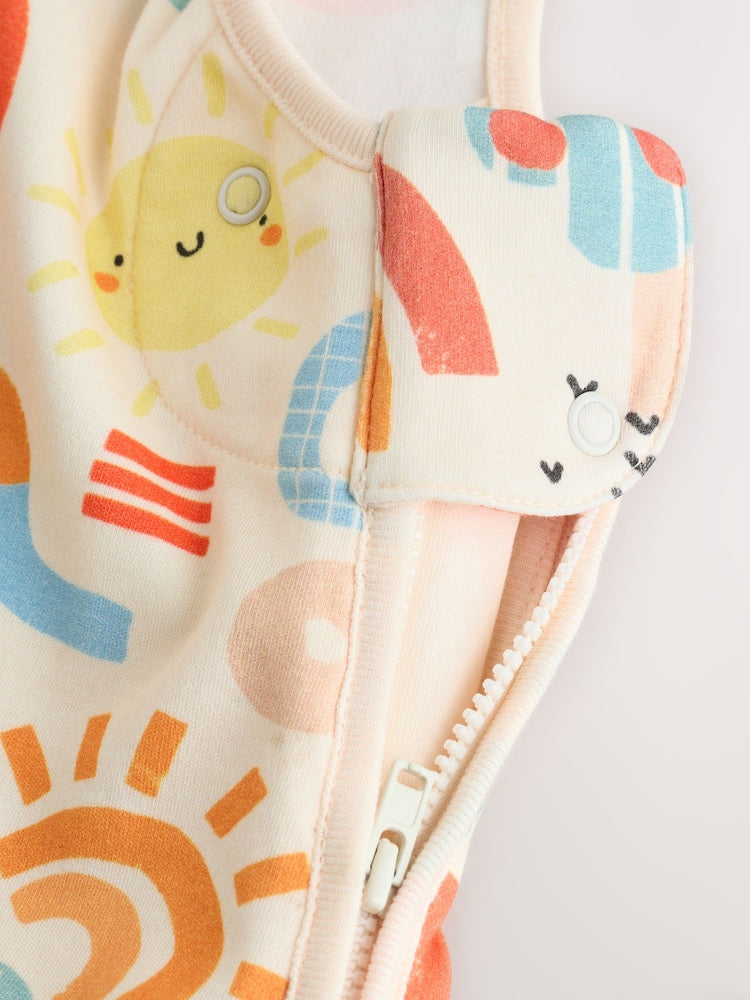 Rainbow Fruits 0.5 Tog Sleeveless Baby Sleep Bag