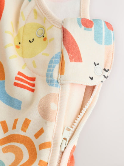 Rainbow Fruits 0.5 Tog Sleeveless Baby Sleep Bag
