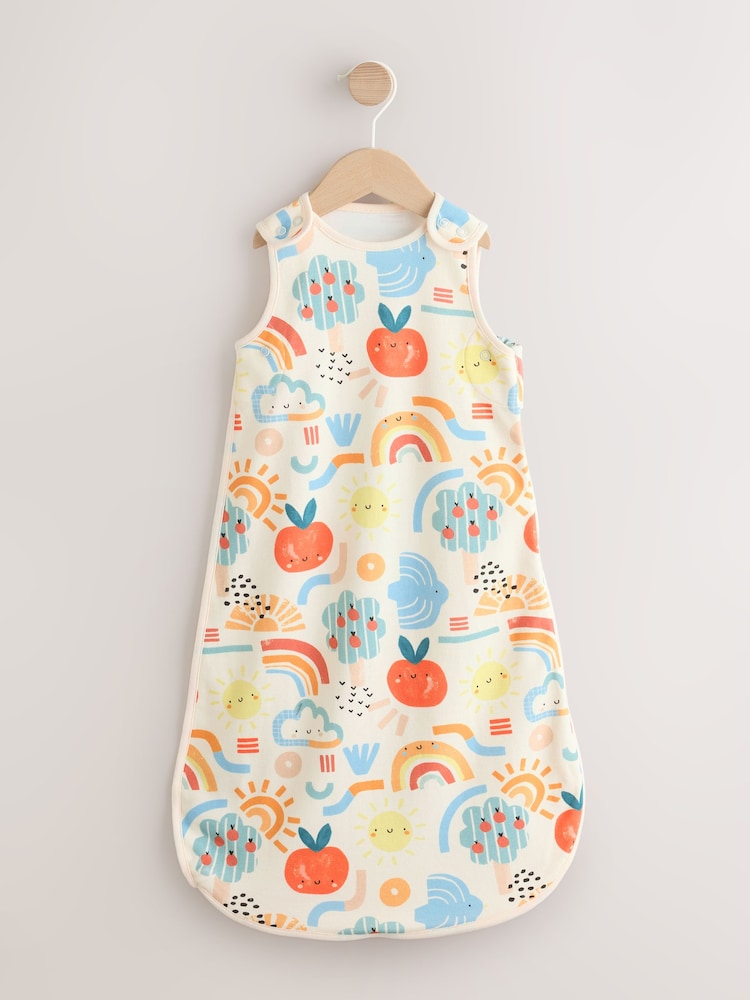 Rainbow Fruits 0.5 Tog Sleeveless Baby Sleep Bag