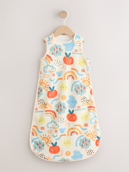 Rainbow Fruits 0.5 Tog Sleeveless Baby Sleep Bag
