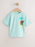 Blue Moana Short Sleeve T-Shirt (6mths-8yrs) - Blue Moana / 7 - 8 Years (122 - 128cm)