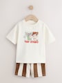 Ecru Toy Story T-Shirt and Shorts Set (3mths-8yrs) - Size 3-6 Months (62-68cm)