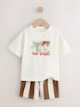 Ecru Toy Story T-Shirt and Shorts Set (3mths-8yrs) - Size 3-6 Months (62-68cm)