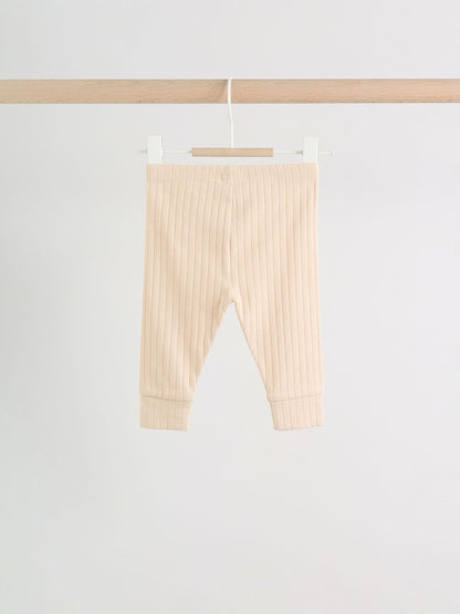 Neutral Hello World Top and Leggings Baby Set (0-18mths) - Size First Size (50cm)