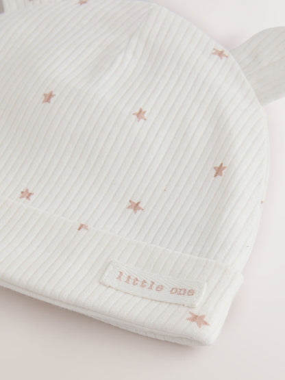 Cream Baby Sleepsuit and Hat Set (0-9mths)