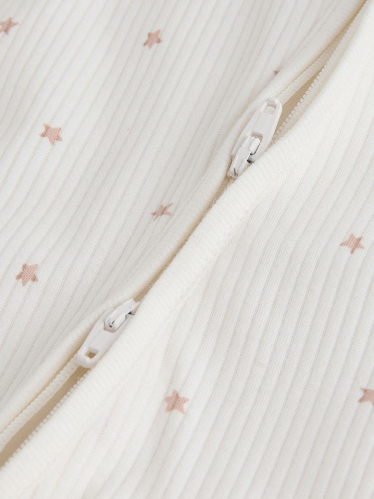 Cream Baby Sleepsuit and Hat Set (0-9mths)