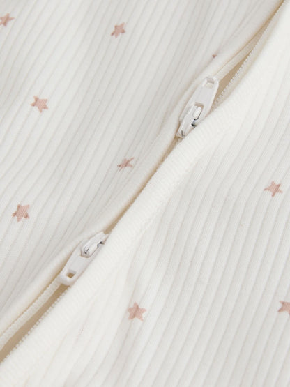 Cream Baby Sleepsuit and Hat Set (0-9mths)