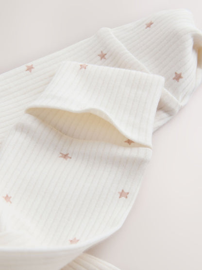 Cream Baby Sleepsuit and Hat Set (0-9mths)