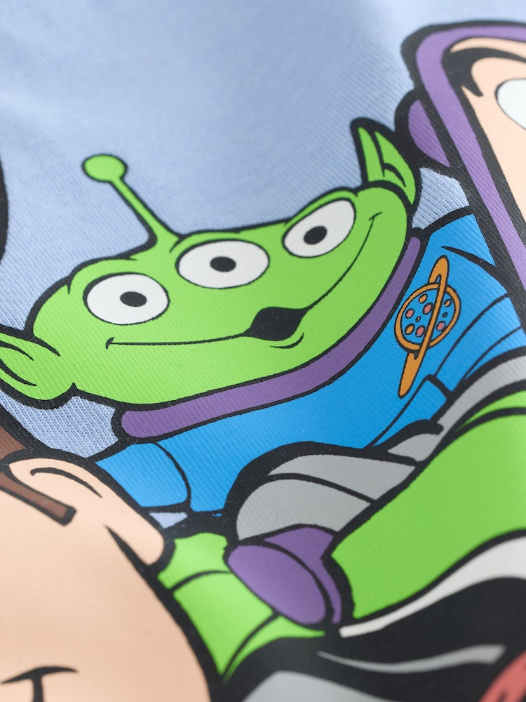 Blue Toy Story Short Sleeve T-Shirt (3mths-8yrs)