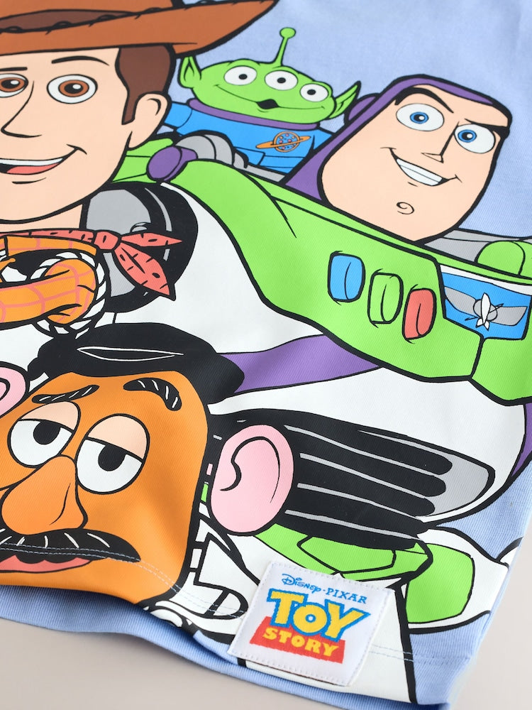 Blue Toy Story Short Sleeve T-Shirt (3mths-8yrs)