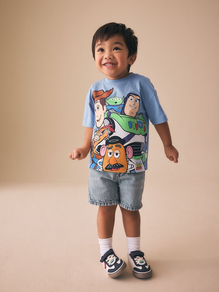 Blue Toy Story Short Sleeve T-Shirt (3mths-8yrs)