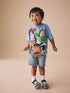 Blue Toy Story Short Sleeve T-Shirt (3mths-8yrs)