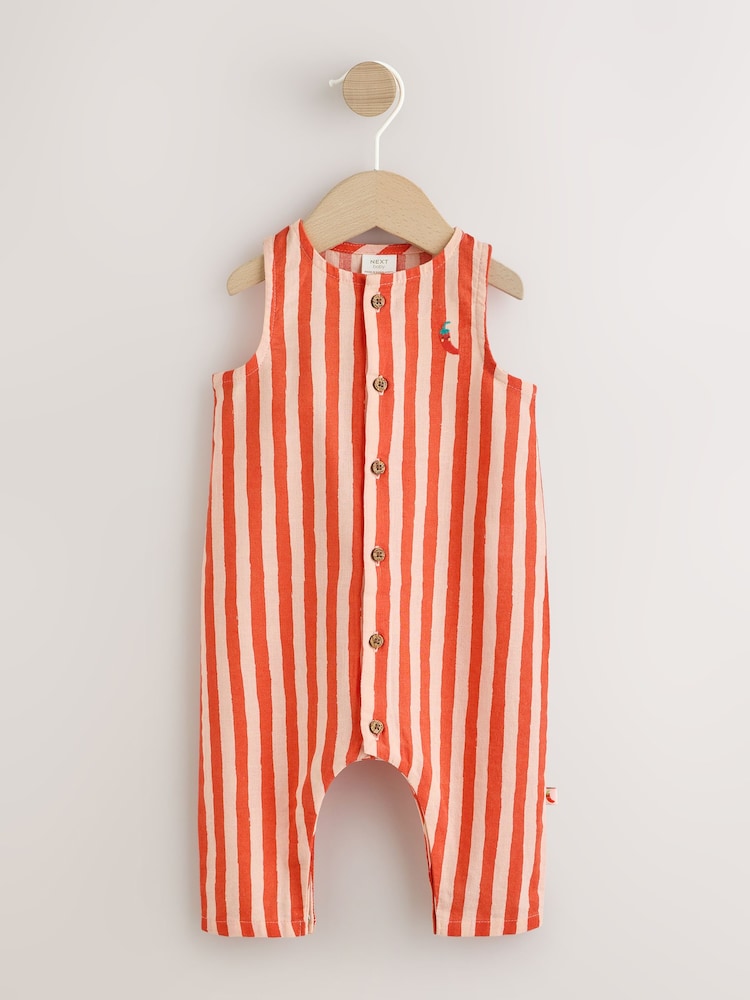 Red Stripe Chilli Print