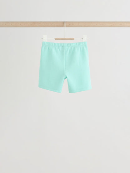 Blue/Lilac/Green Tops and Shorts 6 Piece Baby Set (0mths-2yrs)