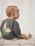 Grey Picnic Top & Trousers Baby Set (0mths-2yrs) - Grey Picnic / 12-18 Months (80-86cm)