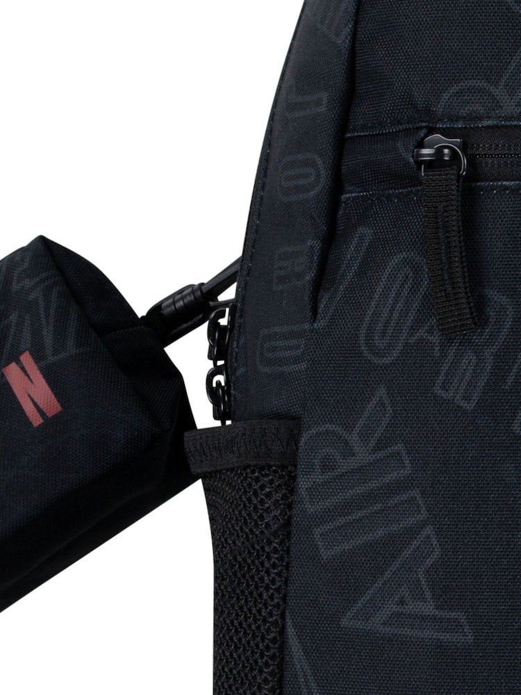 Jordan Black Red Jan Air School Backpack and Pencil Case - Size One