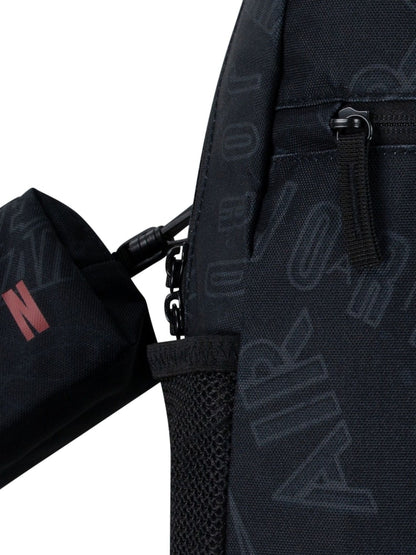 Jordan Black Red Jan Air School Backpack and Pencil Case - Size One