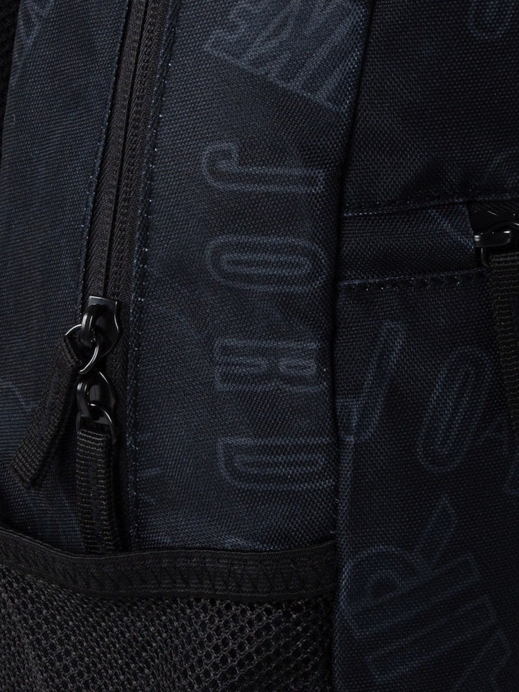 Jordan Black Red Jan Air School Backpack and Pencil Case - Size One