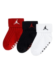 Nike Blue Infant Gripper Socks 3 Pack - Size 1-2 Years (80-92cm)